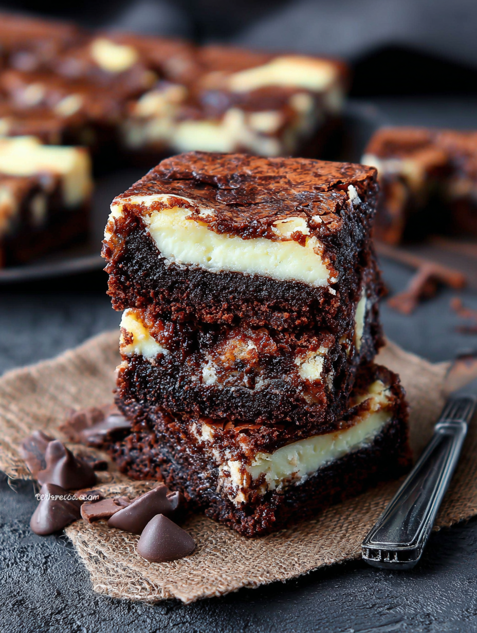 Cheesecake Brownies