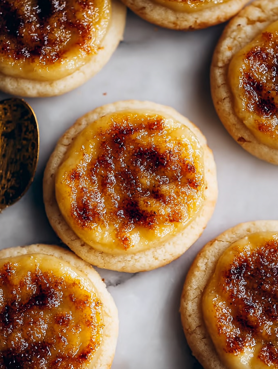 Irresistible Creme Brûlée Cookies