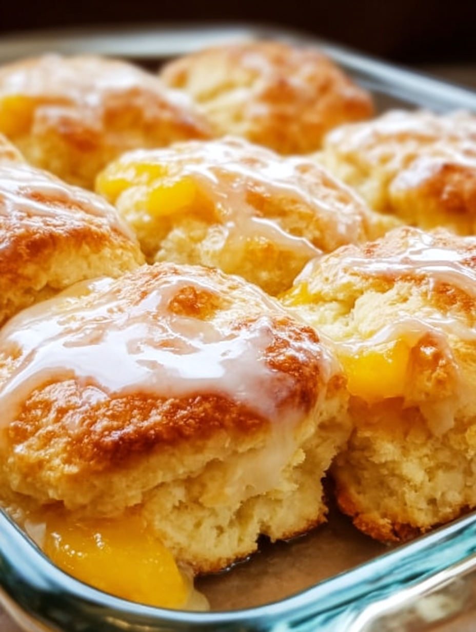 Peach Butter Swim Biscuits