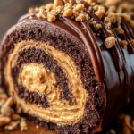 Peanut Butter Cup Chocolate Roll