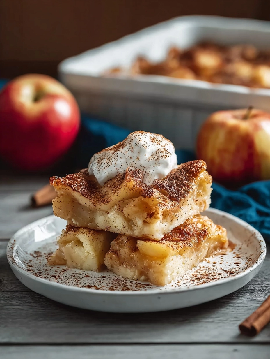 Apple Cinnamon Cottage Cheese Bake