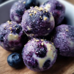 Blueberry Cheesecake Protein Bites