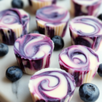 Blueberry Swirl Yogurt Bites