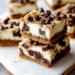 Chocolate Chip Cheesecake Bars