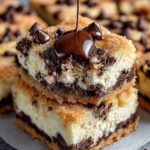 Chocolate Chip Cheesecake Bars