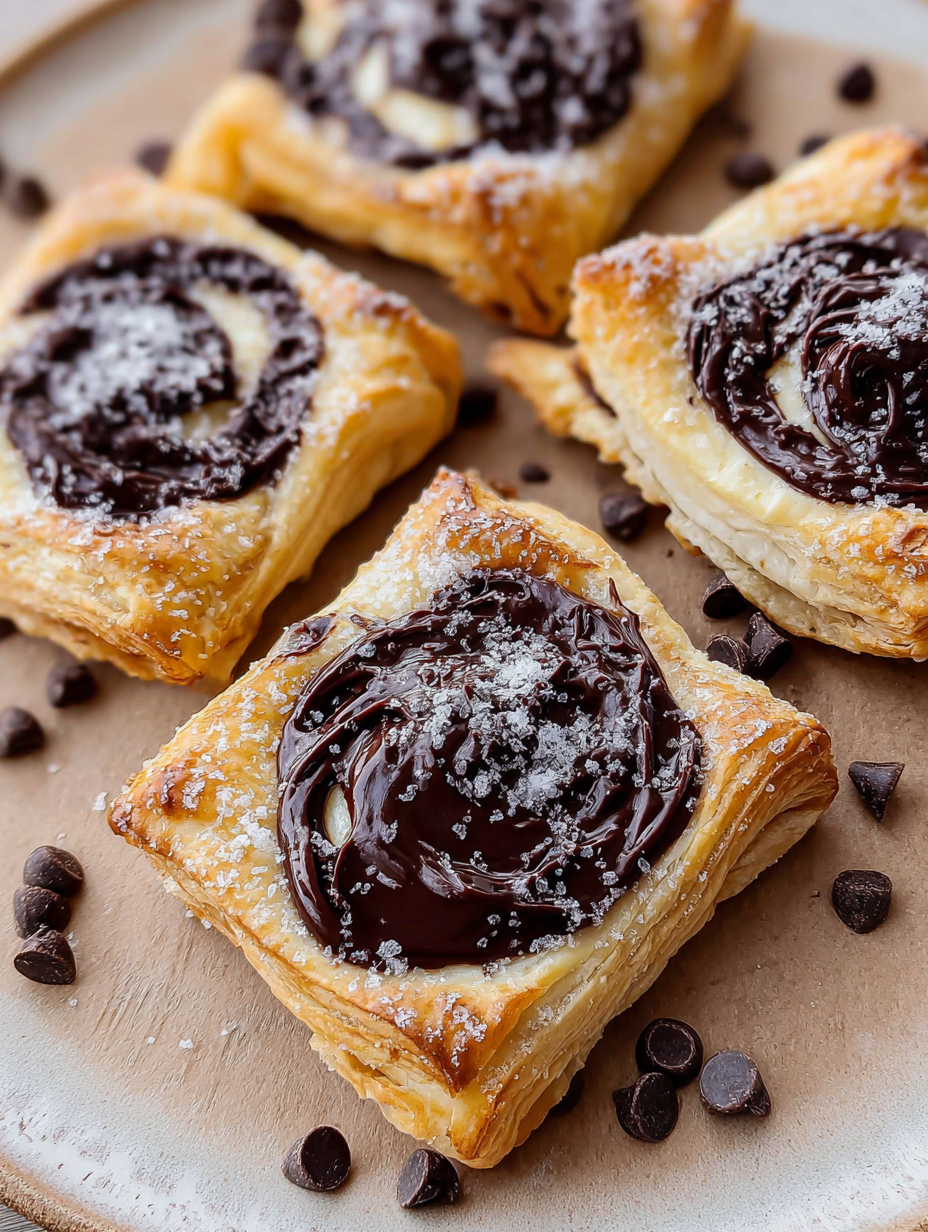 Chocolate Cream Cheese Danish