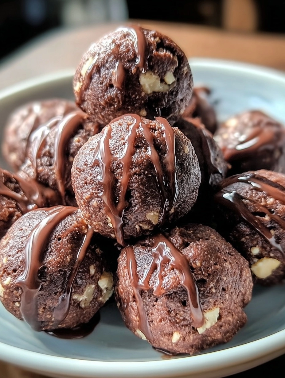 Cottage Cheese Brownie Batter Protein Bites