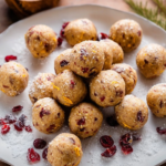 Cranberry Orange Protein Balls