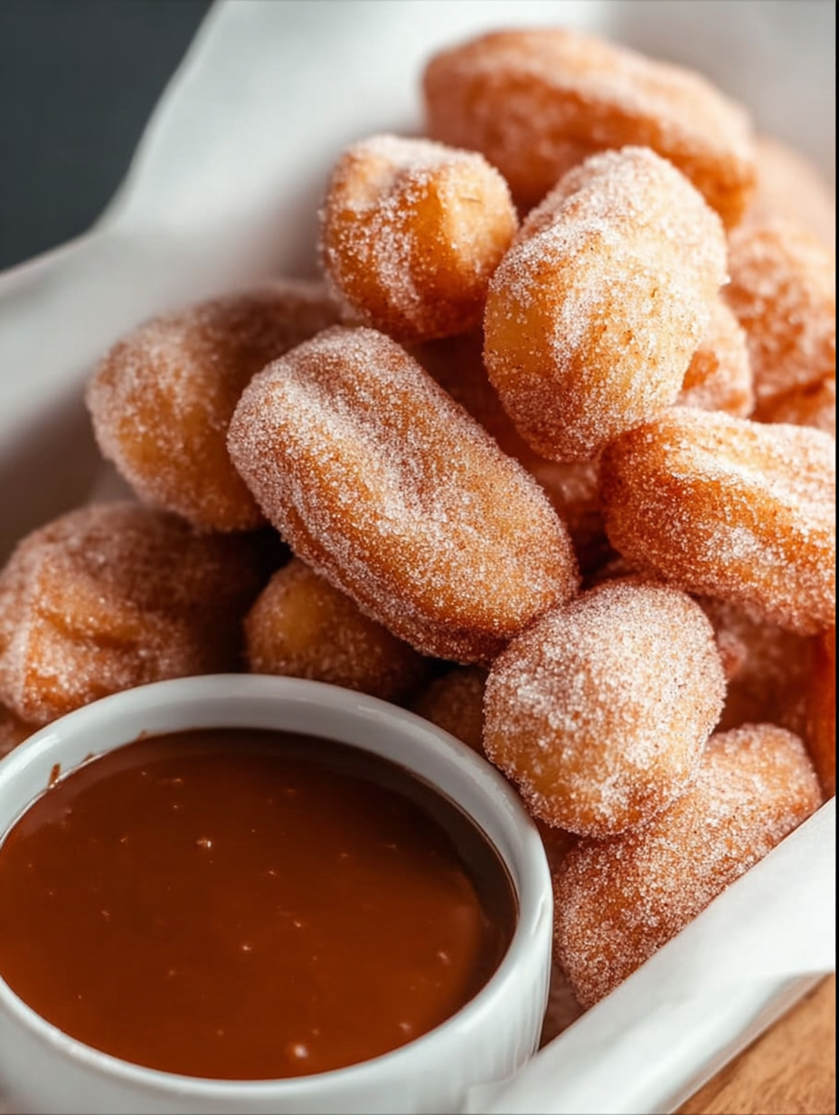 Crispy Air Fryer Churro Bites