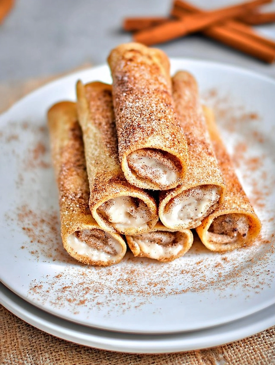 Crispy Keto Cinnamon Cream Cheese Roll Ups