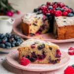 Easy Mixed Berry Cake
