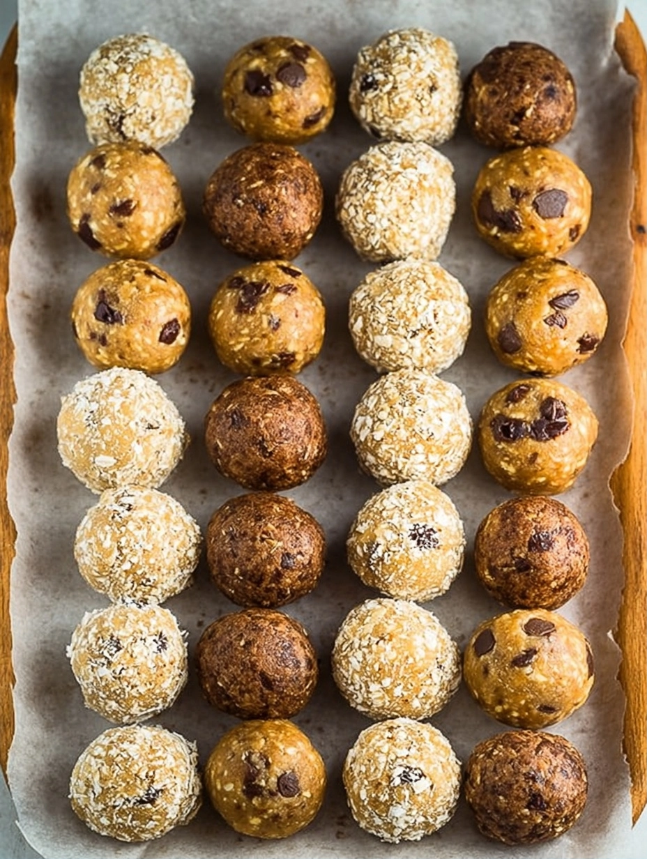 Easy No Bake Protein Balls