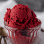 Edible Red Velvet Cookie Dough