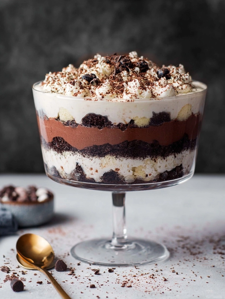 High-Protein Chocolate Trifle