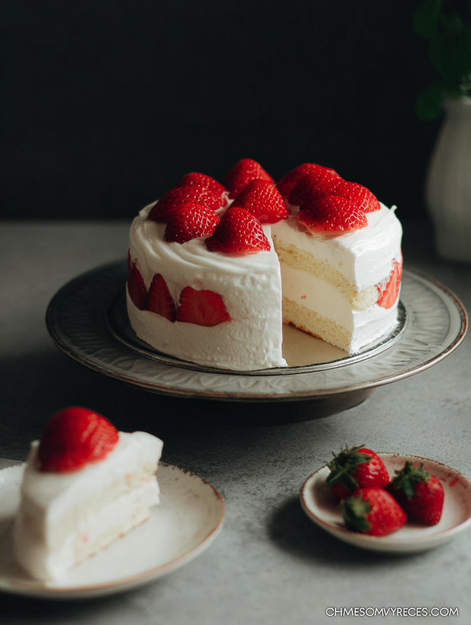 Japanese Strawberry Cake