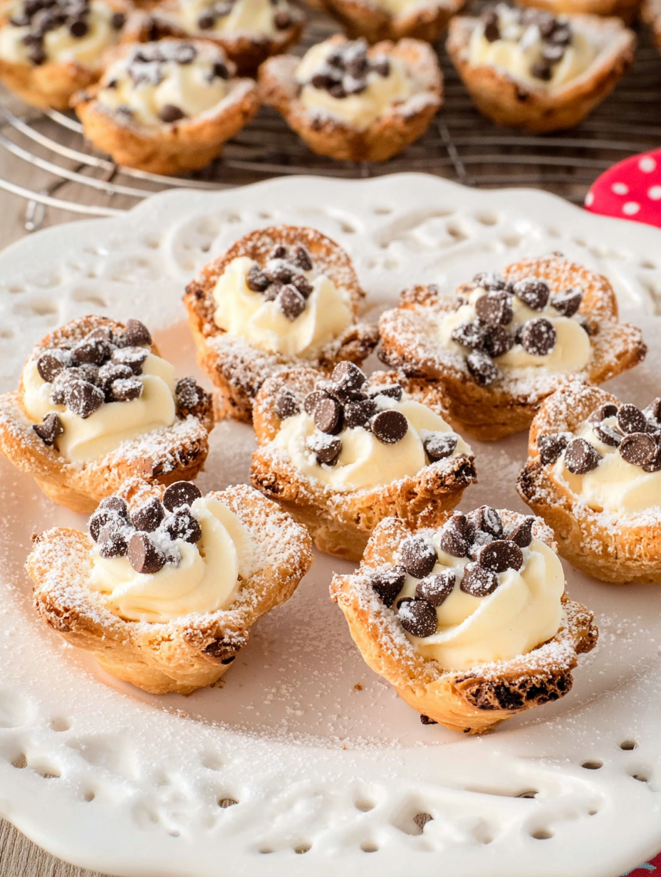 Mini Cannoli Cups