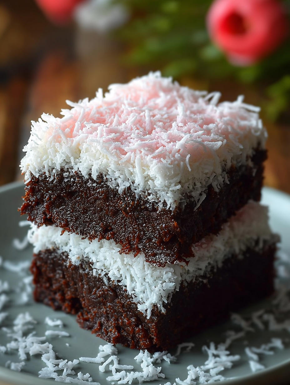 Sno Ball Brownies