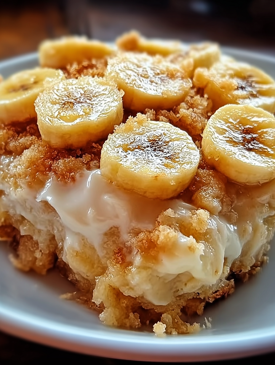 Southern Banana Cobbler