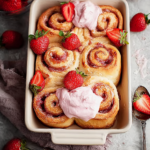 Strawberry Cinnamon Rolls