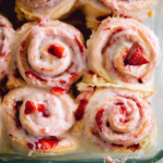 Strawberry Cinnamon Rolls