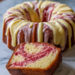 Strawberry Milkshake Pound Cake