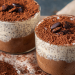 Tiramisu Chia Pudding With Greek Yogurt